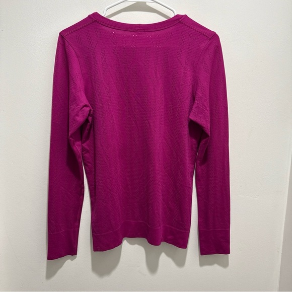Lululemon Swiftly Tech Long Sleeve Top Magenta Pink - Picture 4 of 5